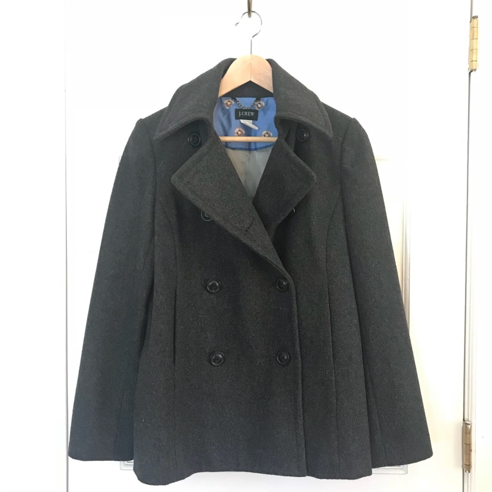 J Crew Pea Coat